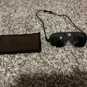 Ombraz Classic Sunglasses, Regular, with Charcoal frame and Polarized lenses